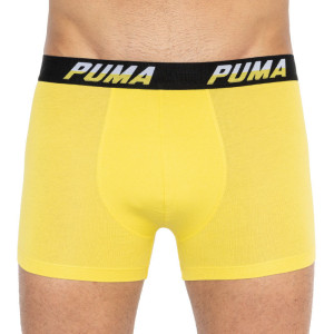 Труси-боксери Puma LOGO AOP BOXER 2P сірий, жовтий Чол L 501003001-020