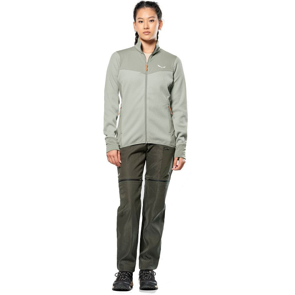Кофта флісова Salewa Puez Waffle Hyb PL Wmn 013.012.1082