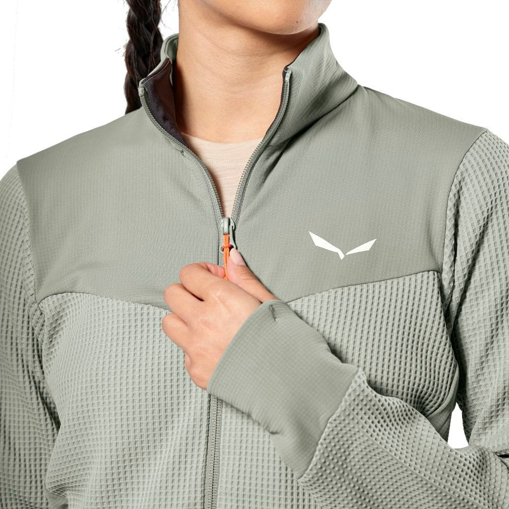 Кофта флісова Salewa Puez Waffle Hyb PL Wmn 013.012.1082