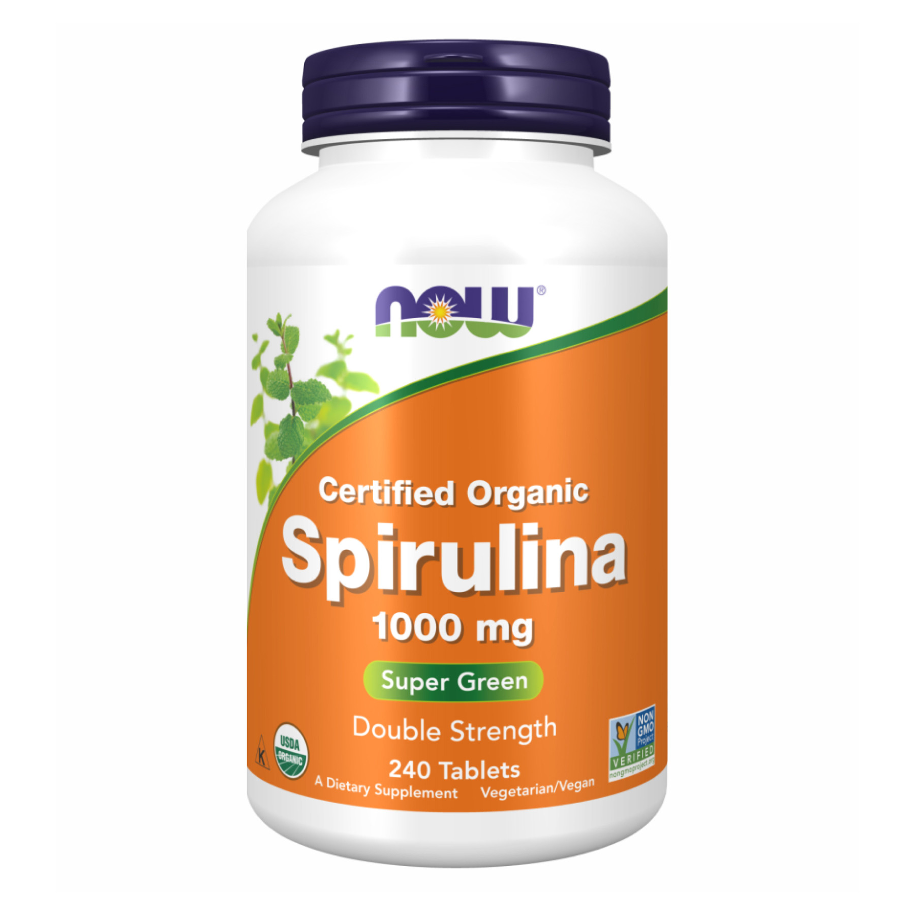Таблетки Spirulina 1000mg - 240 tabs 2022-10-1348