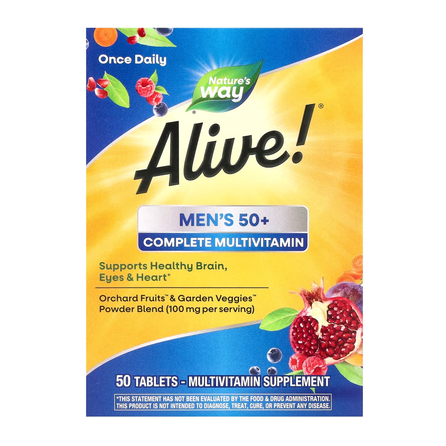 Софт гелеві капсули Men's 50+ Complete Multivitamin - 50 tabs 2022-10-1714
