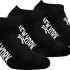 Шкарпетки New York Yankees 3 pk Sneaker чорний Уні 35-38 15100004-1002