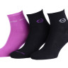 Шкарпетки Sergio Tacchini 3-pack чорний, рожевий Жін 35-37 13840444-2