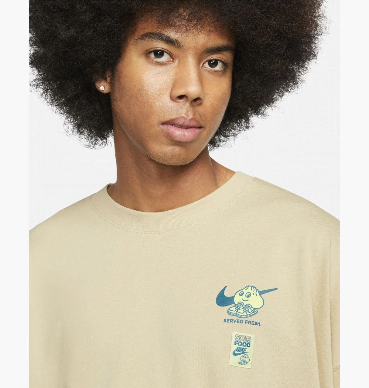 Футболка Nike SoleFood (лимонна) FB9807-783