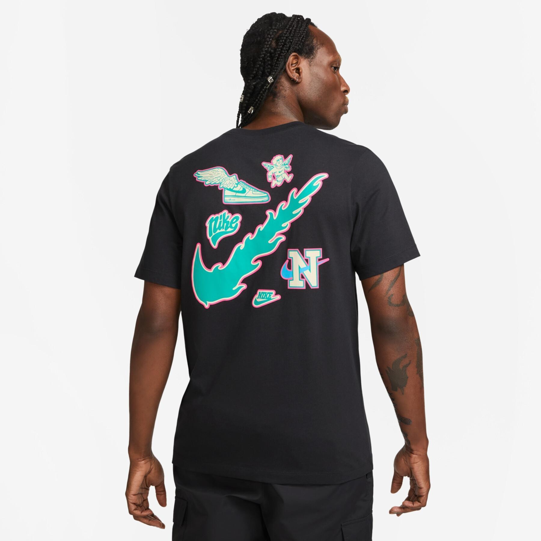 Футболка NIKE SPORTSWEAR MENS T-SHIRT BLACK FD1320-060