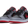 Кросівки Nike Air Jordan 1 Low Zapatillas Grey/Black 553558-060