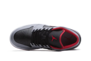 Кросівки Nike Air Jordan 1 Low Zapatillas Grey/Black 553558-060