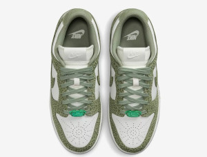 Кросівки жіночі Nike Dunk Low Green/White FV6516-300