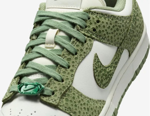 Кросівки жіночі Nike Dunk Low Green/White FV6516-300