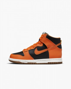 Кросівки Nike Dunk High Safty Orange (GS) DB2179-004