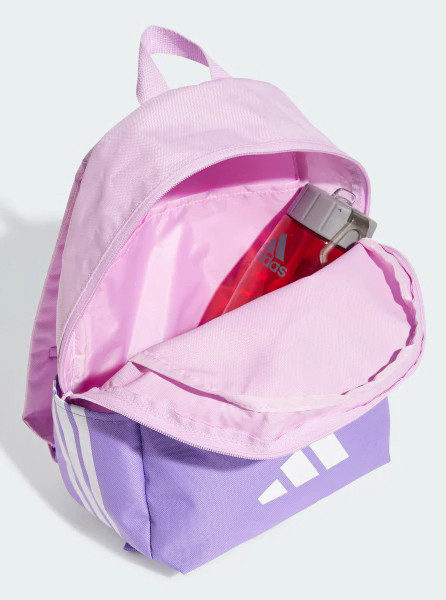 Рюкзак Adidas LK BP 3BAR 11,5L рожевий, фіолетовий Діт 11x25x34 см JD1923