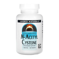Таблетки Source Naturals N-Acetyl Cysteine 1000mg - 120 tabs 2023-10-5280
