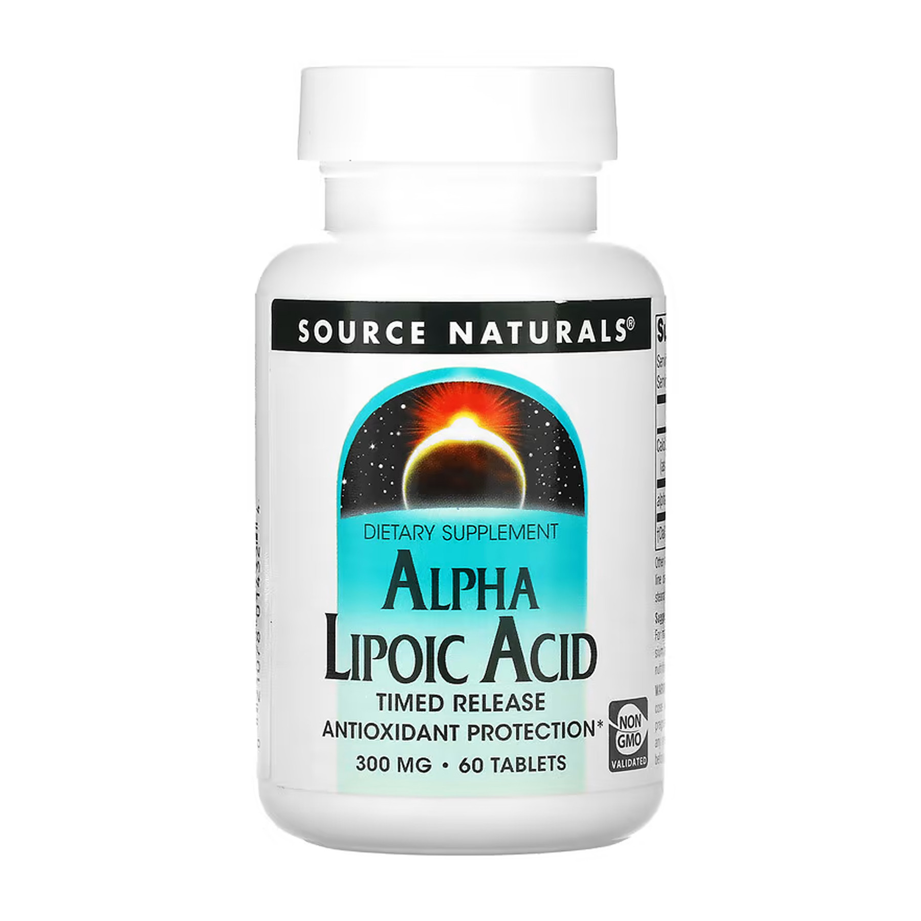 Таблетки Source Naturals Alpha Lipoic Acid 300mg - 60 tabs 2023-10-5555
