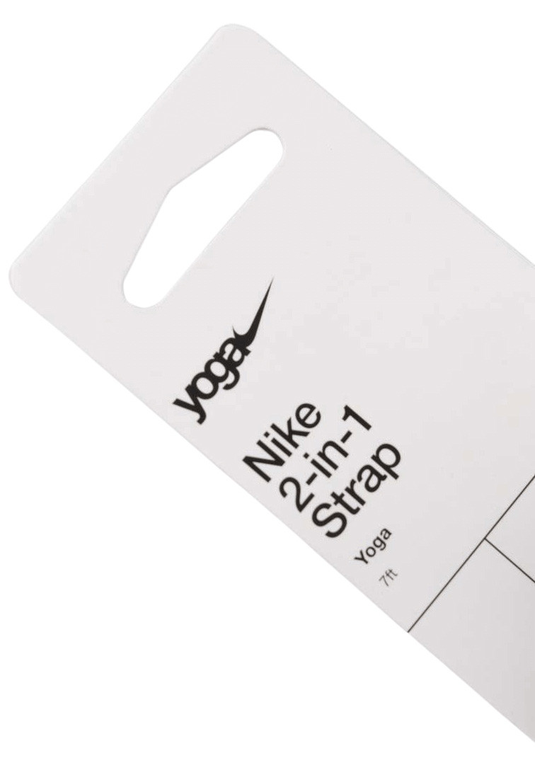 Ремінь для йоги Nike YOGA 2-IN-1 STRAP 7FT чорний Уні 182х4 см N.101.0545.012.OS