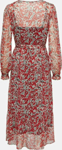 Сукня ONLIRENA LIFE L/S MIDI DRESS WVN 15243143-Urban Red-AOP:ROCKING PAISLEY ONLY L Червоний 15243143-URBAN RED-AOP:RO
