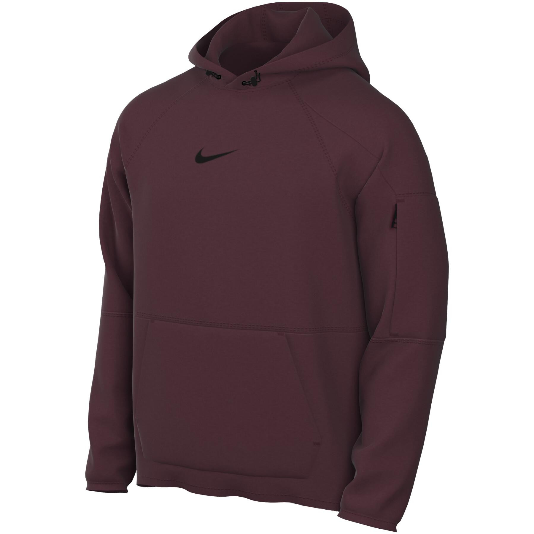 Кофта Nike pro dri fit fleece fitness pullover DV9821-681