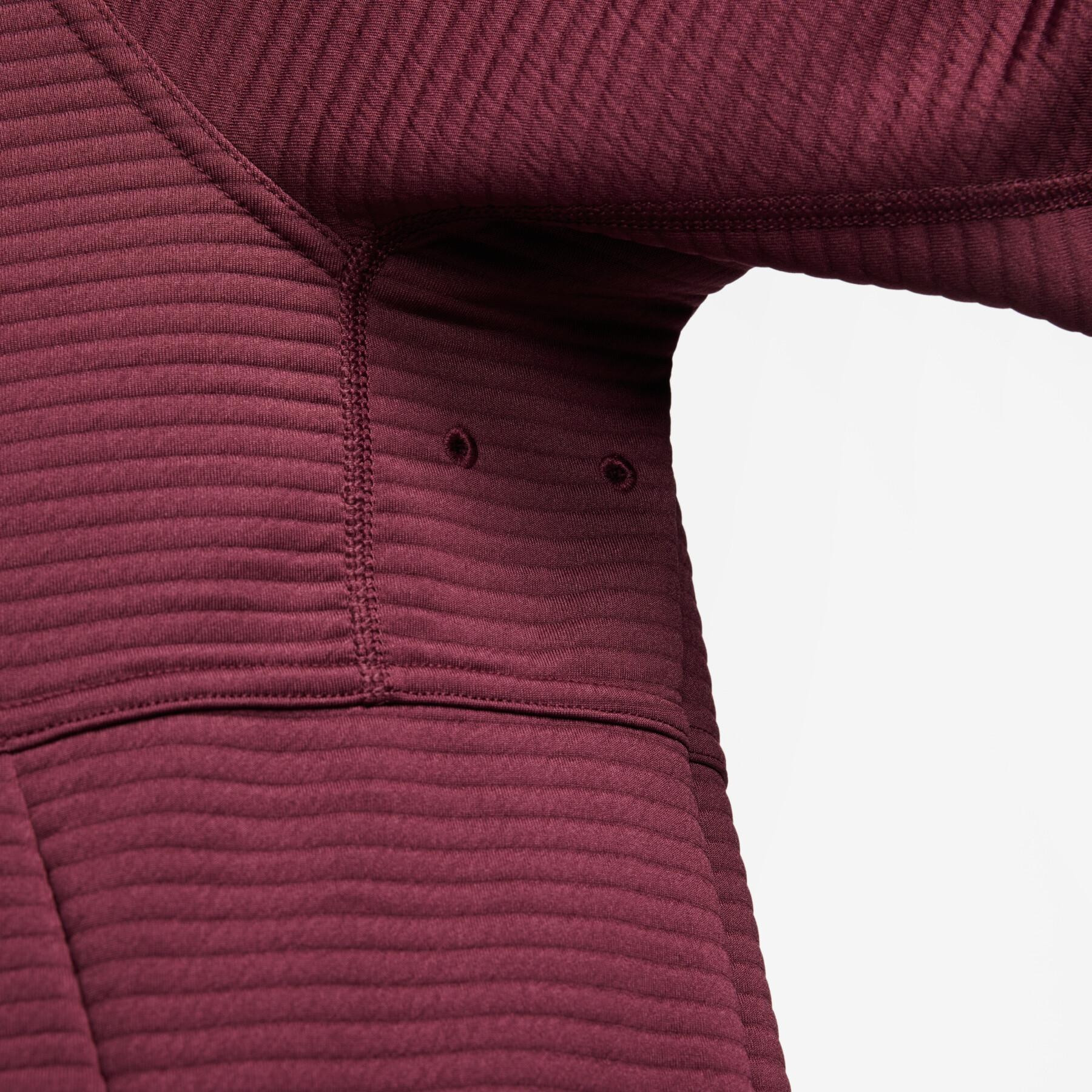 Кофта Nike pro dri fit fleece fitness pullover DV9821-681