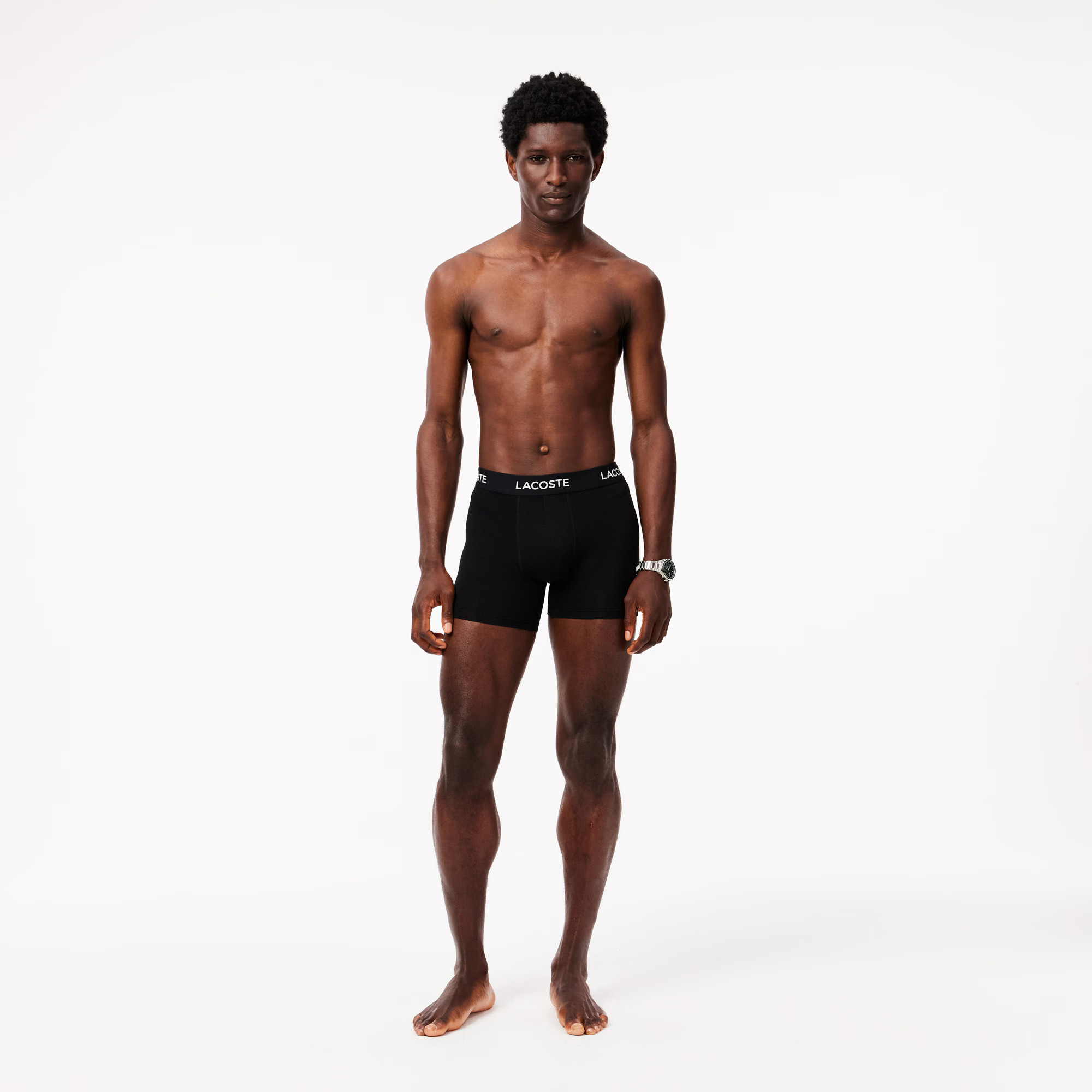 Труси Lacoste  5-Pack Stretch Cotton Boxer Briefs 6H6521-51