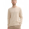 Кофта men's Pullover sweater 1039810-28596 Tom Tailor L Бежевий 1039810-28596