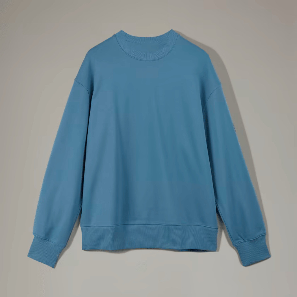Світшот Adidas Y-3 Organic Cotton Terry Crew Sweater Blue IB4799