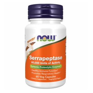 Капсули Serrapeptase 60,000 Units - 60 vcaps 2022-10-1706