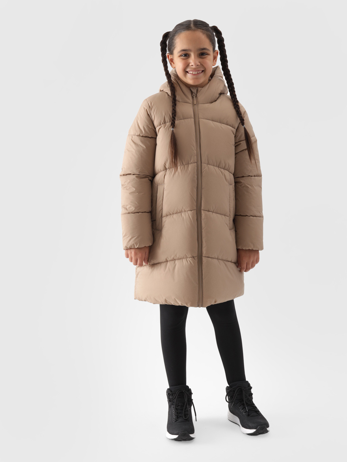 Куртка дитяча DOWN JACKET F455 4FJWAW24TDJAF455-83S 4F 134 Бежевий 4FJWAW24TDJAF455-83S