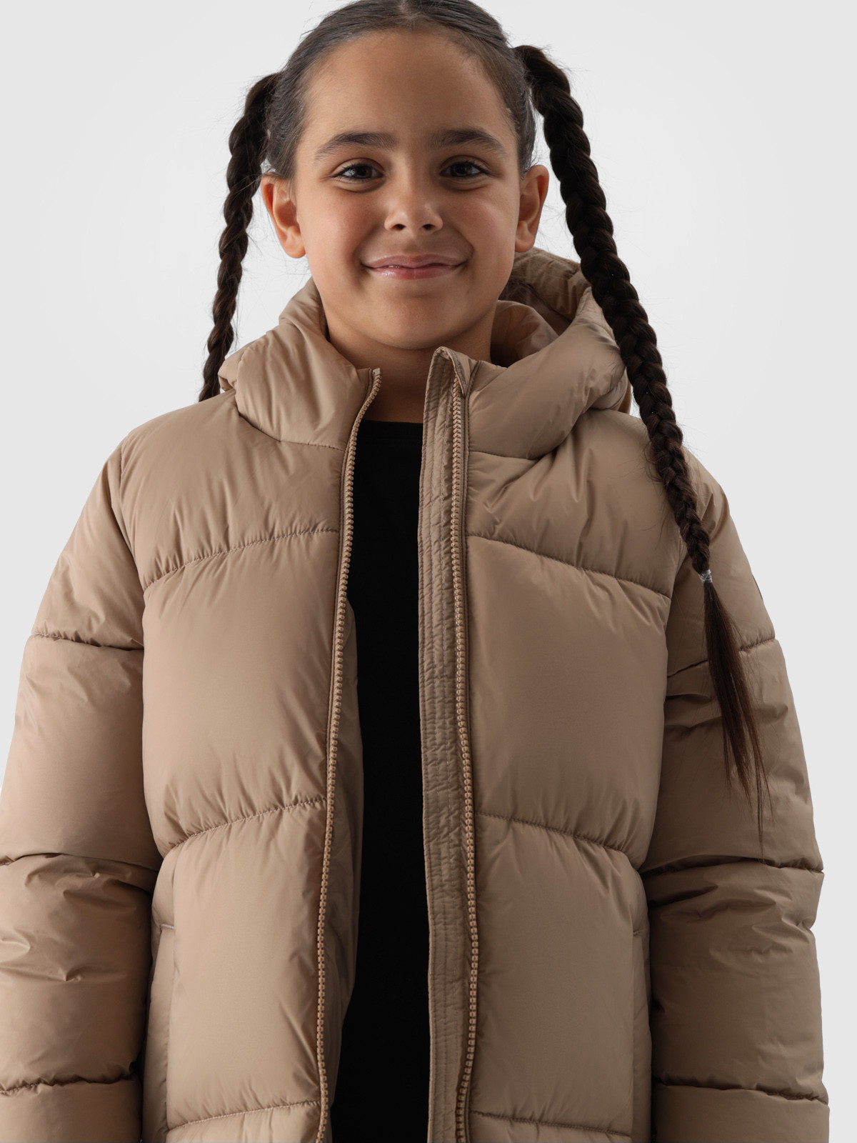 Куртка дитяча DOWN JACKET F455 4FJWAW24TDJAF455-83S 4F 134 Бежевий 4FJWAW24TDJAF455-83S