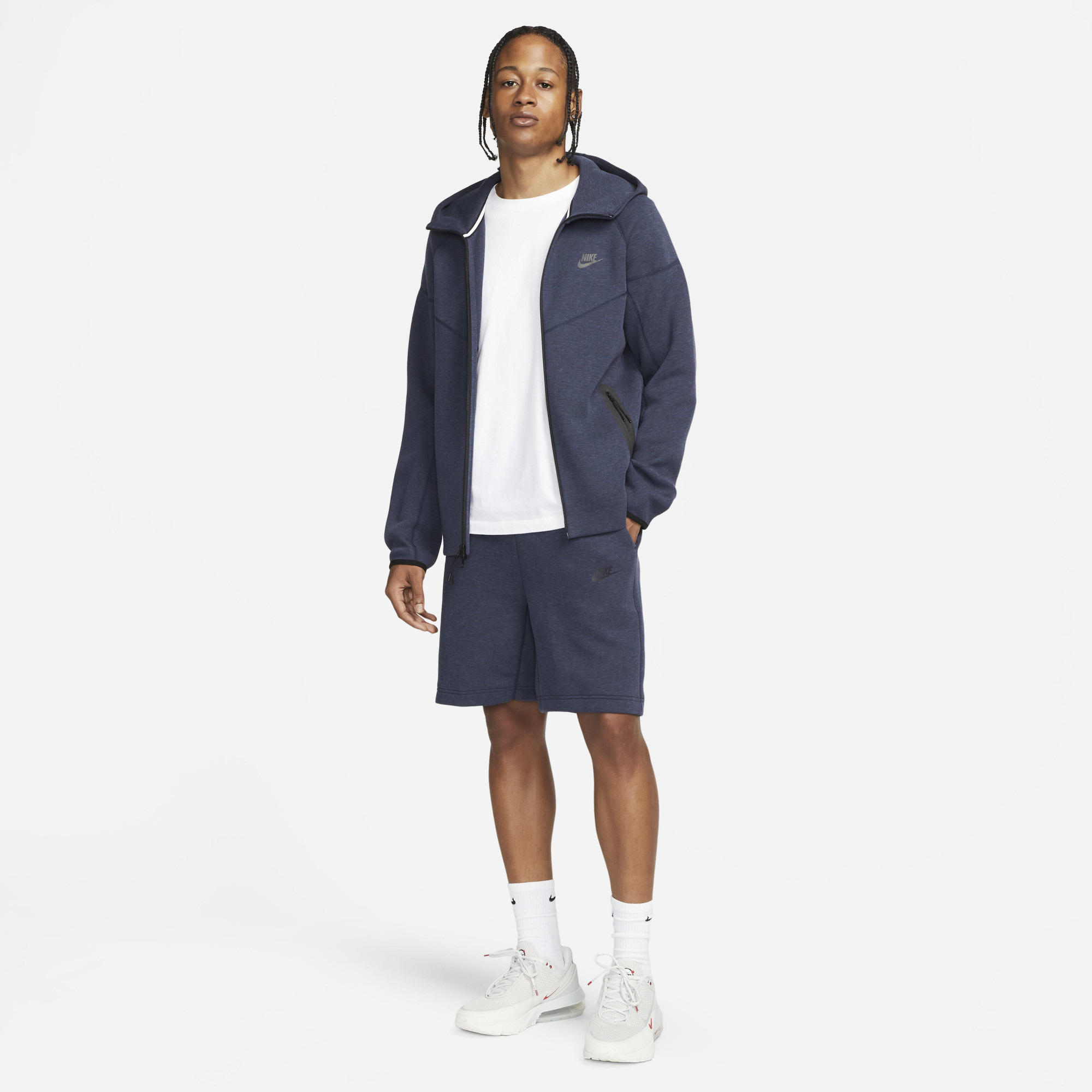 Шорти Nike Sportswear Tech Fleece Shorts Blue FB8171-473