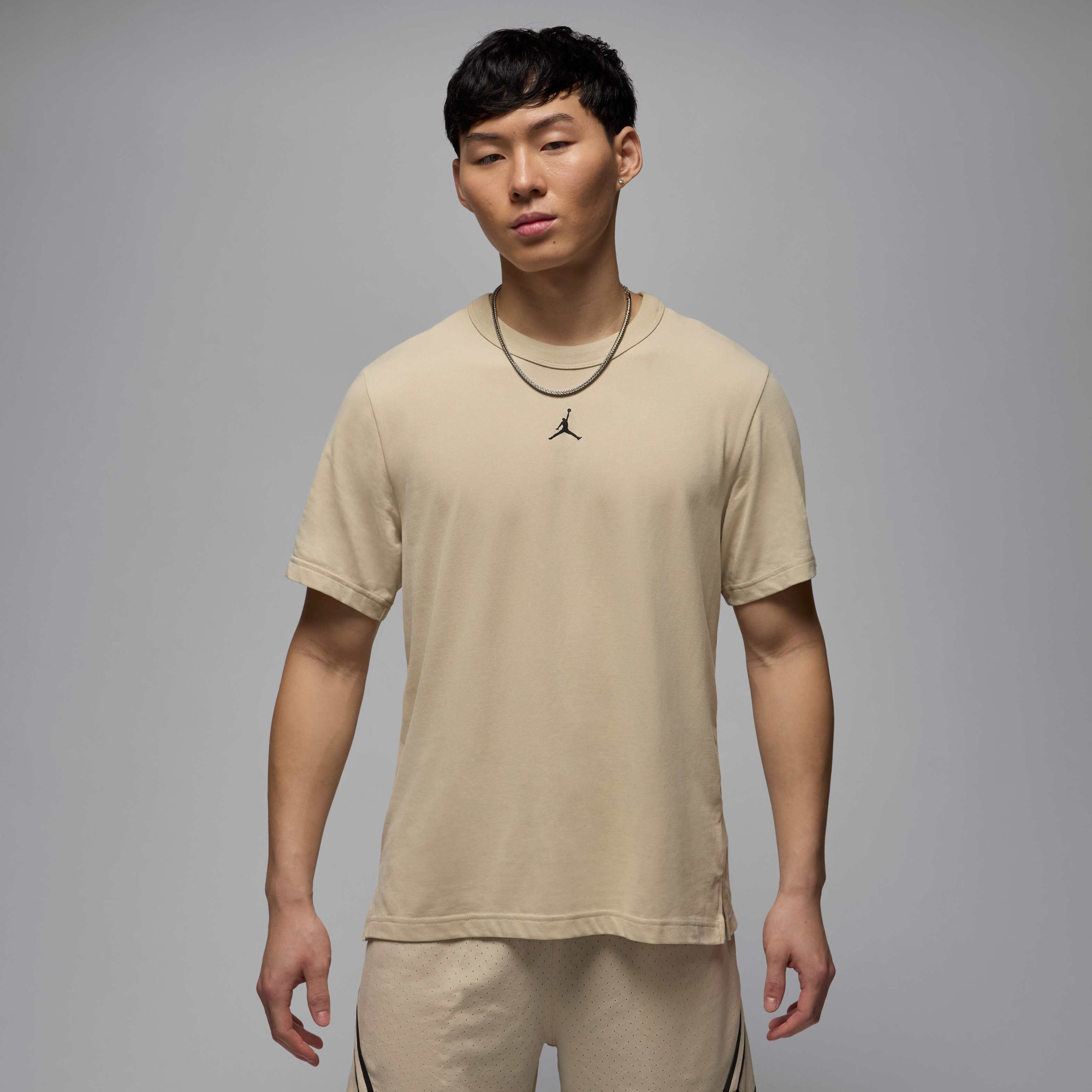 Футболка чоловіча Air Jordan Sport Dri-Fit Beige FN5829-206