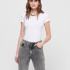 Футболка ONLLIVE LOVE LIFE S/S ONECK TOP NOOS JRS 15205059-White ONLY L Білий 15205059-White