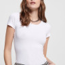 Футболка ONLLIVE LOVE LIFE S/S ONECK TOP NOOS JRS 15205059-White ONLY L Білий 15205059-WHITE