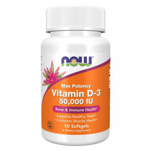 Софт гелеві капсули Vitamin D-3 50,000 IU - 50 softgels 2022-10-0913
