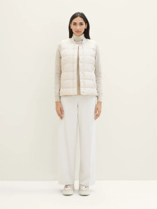 Безрукавка Lightweight Weste 1039268-27609 Tom Tailor L Білий 1039268-27609