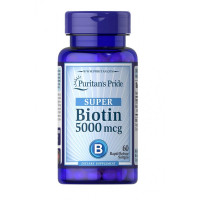 Капсули Biotin 5000 mcg - 60 caps 100-56-9081259-20