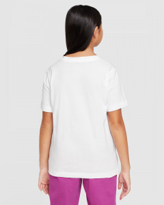 Футболка підліткова K NSW TEE BRANDMARK 1 JDI HM5852-100 Nike L Білий HM5852-100