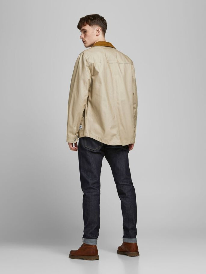 Куртка JORBERNIE JACKET 12184997 Crockery Jack&Jones L Бежевий 12184997Crockery