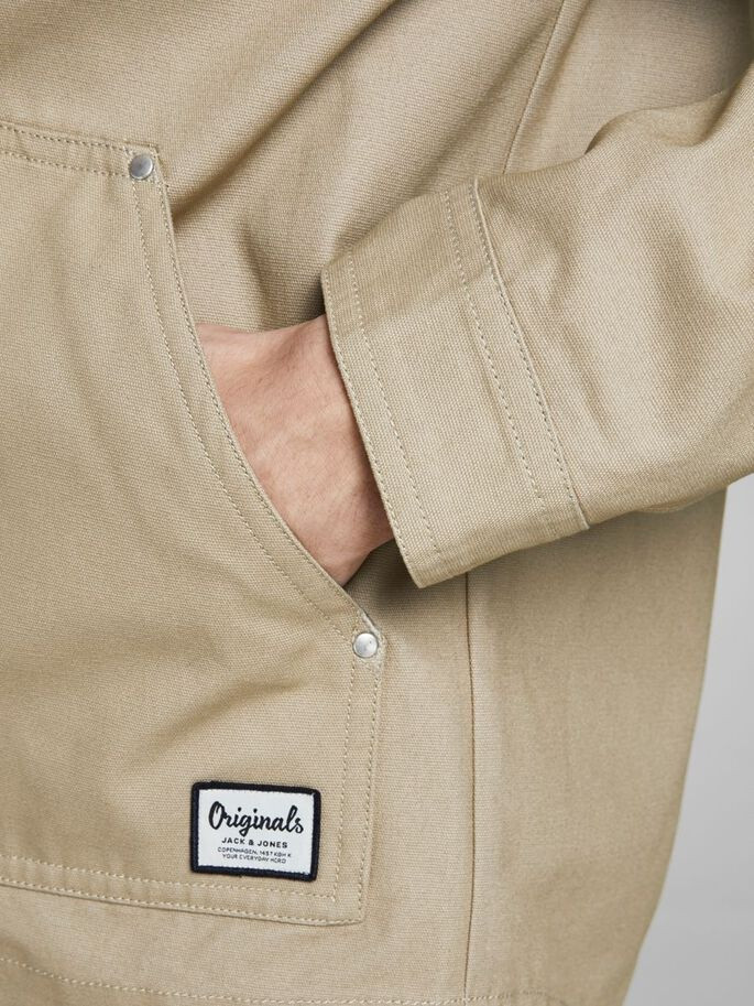 Куртка JORBERNIE JACKET 12184997 Crockery Jack&Jones L Бежевий 12184997Crockery