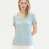 Футболка Organic cotton t-shirt 1041533ХХ30463 Tom Tailor L Блакитний 1041533ХХ304463