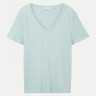 Футболка Organic cotton t-shirt 1041533ХХ30463 Tom Tailor L Блакитний 1041533ХХ304463