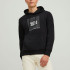 Худі JJLOCK SWEAT HOOD 12213245-Black SMALL Jack&Jones M Чорний 12213245-Black SMALL