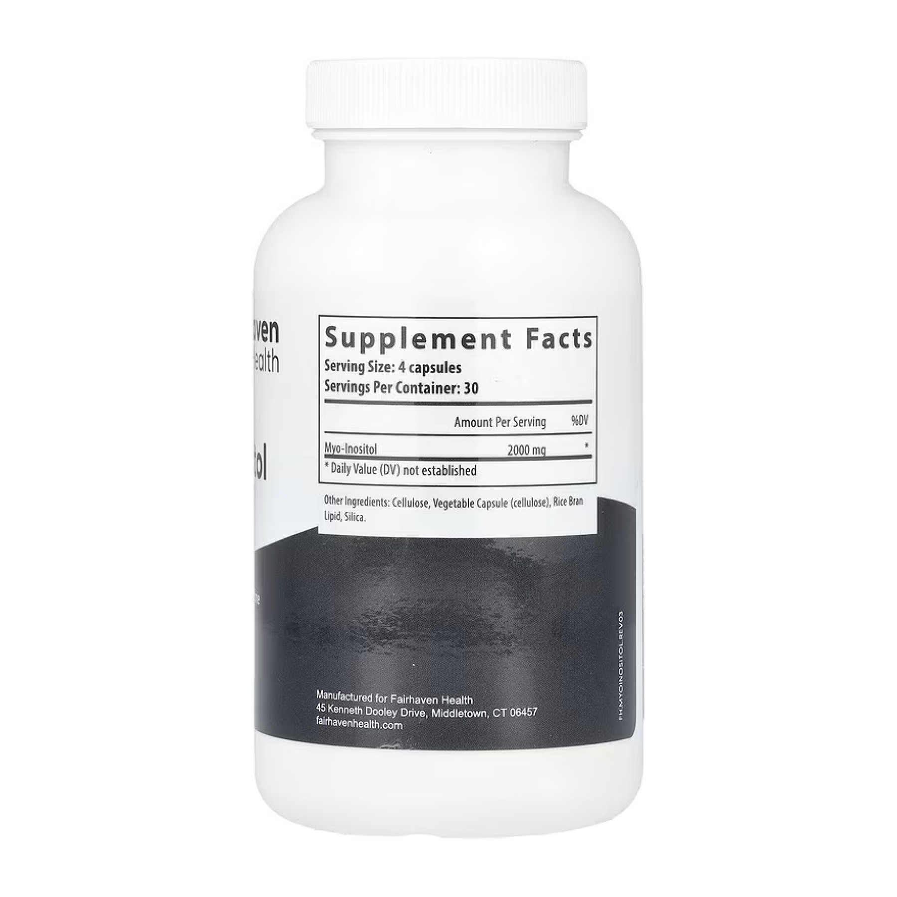 Капсули Fairhaven Health Myo-Inositol - 120 caps 2023-10-4759