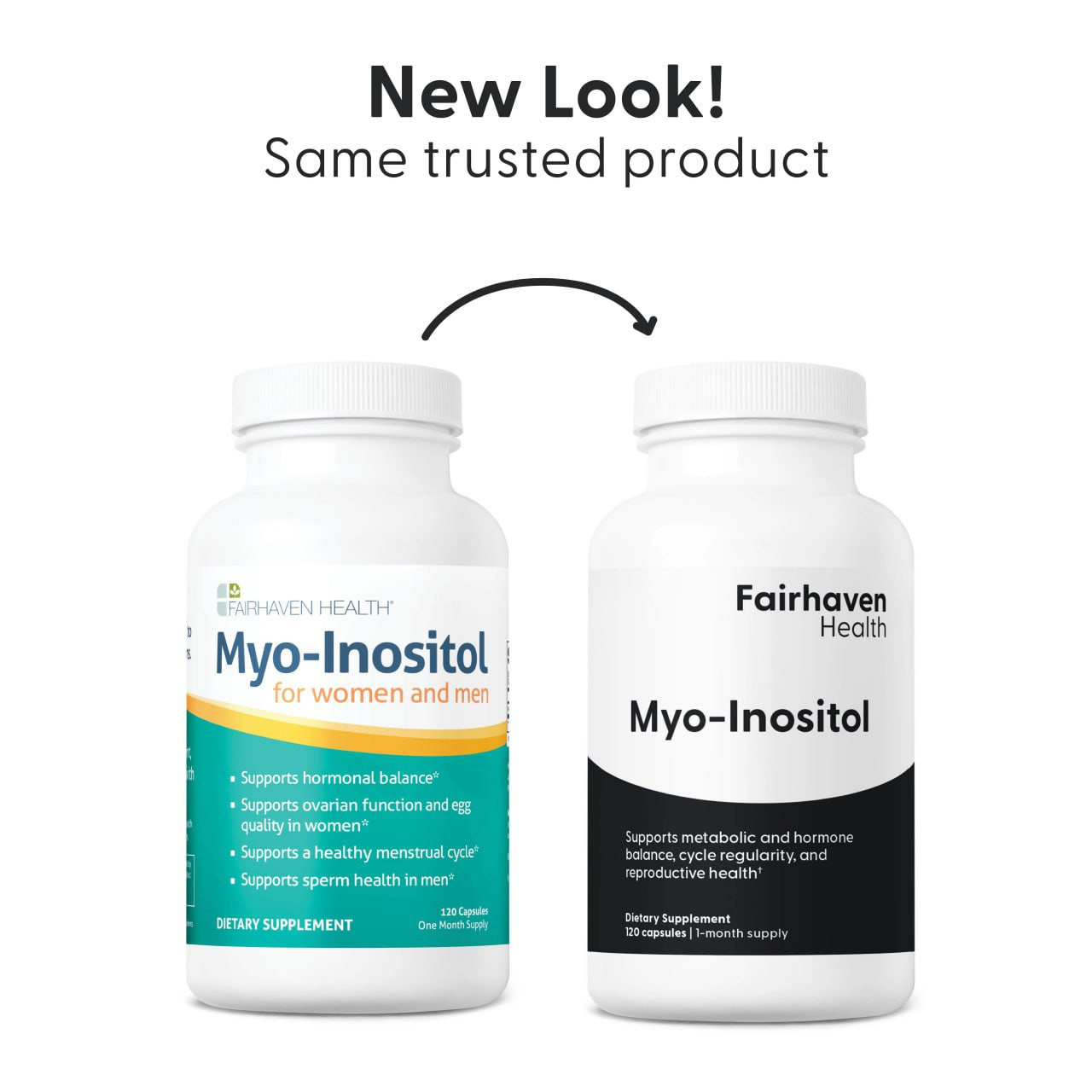 Капсули Fairhaven Health Myo-Inositol - 120 caps 2023-10-4759