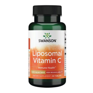 Таблетки Swanson Liposomal Vitamin C - High Bioavailability 1000 mg - 60 tabs 2023-10-5716