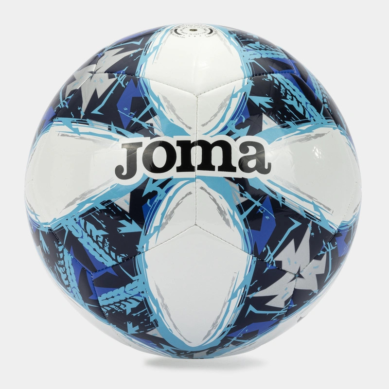 М'яч футбольний Joma CHALLENGE III білий, бірюзовий Уні 5 401484.207.5