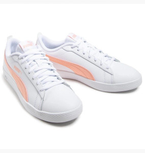 Кросівки Puma Smash v2 L білі персикові 365208 26