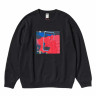 Світшот Kaws Warhol Black Sweater 341-476119