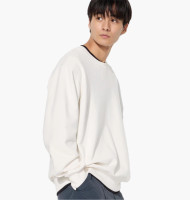 Світшот унісекс Uniqlo Sweatshirt White 444966-01 L 444966-01