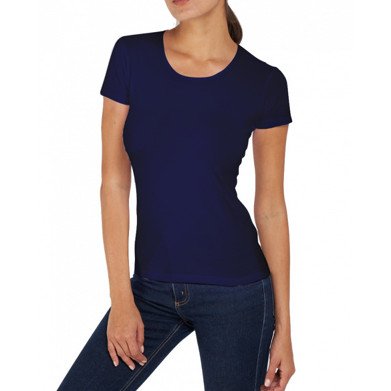 Футболка Kappa T-shirt Mezza Manica Girocollo темно-синій Жін L K2501 BLUNAVY