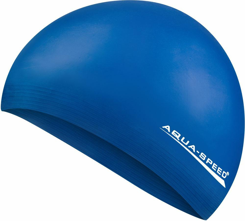 Шапочка для плавання Aqua Speed SOFT LATEX 5725 темно-синій Уні OSFM 122-02
