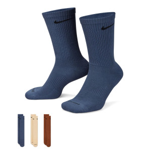 Шкарпетки Nike U NK EVERYDAY PLUS CUSH CREW синій, коричневий, бежевий Уні 38-42 SX6888-962